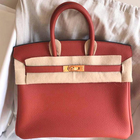 Birkin 25 Cuivre Togo