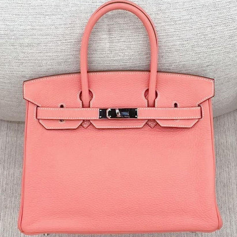Birkin 30 Crevette Clemence