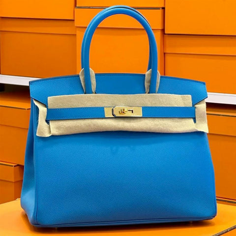 Birkin 30 Blue Frida Epsom