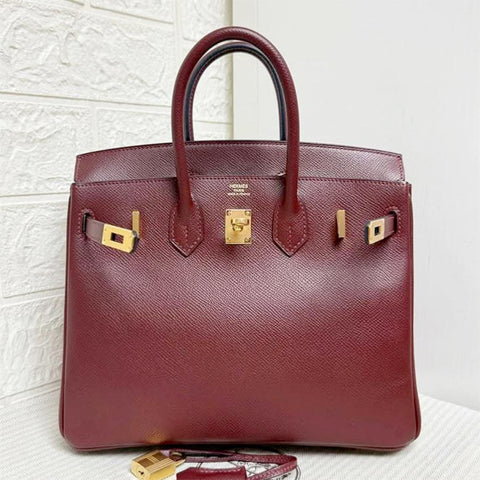 Birkin 25 Rouge H Epsom