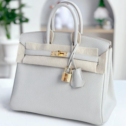 Birkin 25 Gris Perle Togo
