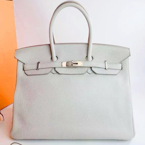 Birkin 35 Gris Perle Togo