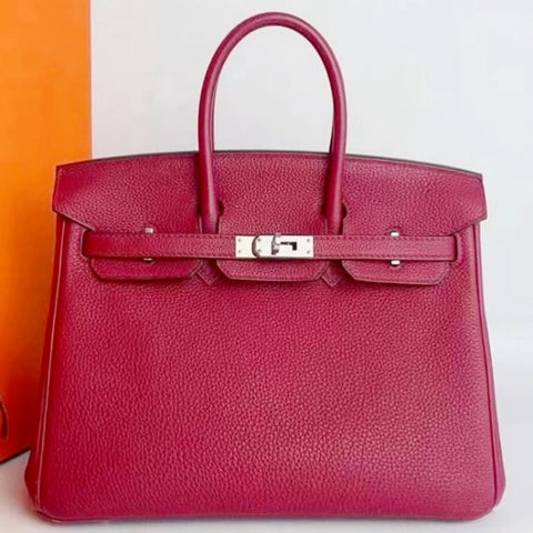 Birkin 25 Rouge Grenat Togo