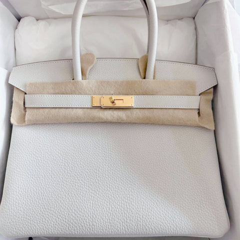 Birkin 30 Gris Pale Togo