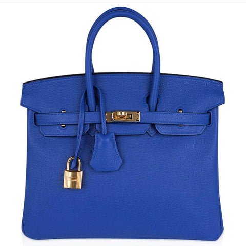 Birkin 25 Blue Zellige Novillo