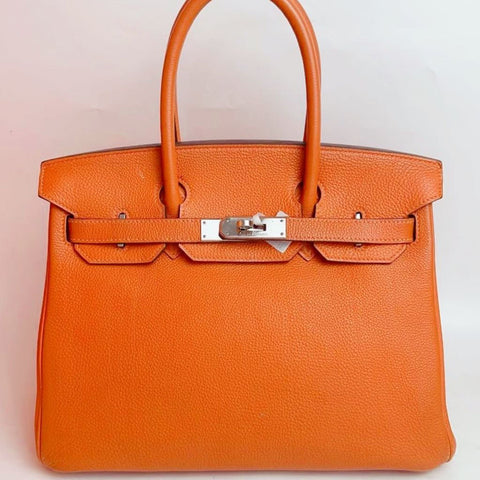 Birkin 30 Orange Togo