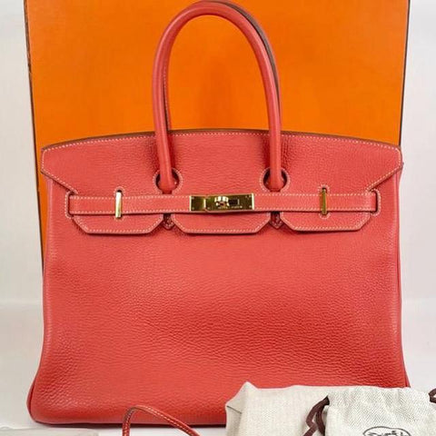 Birkin 35 Sanguine Togo