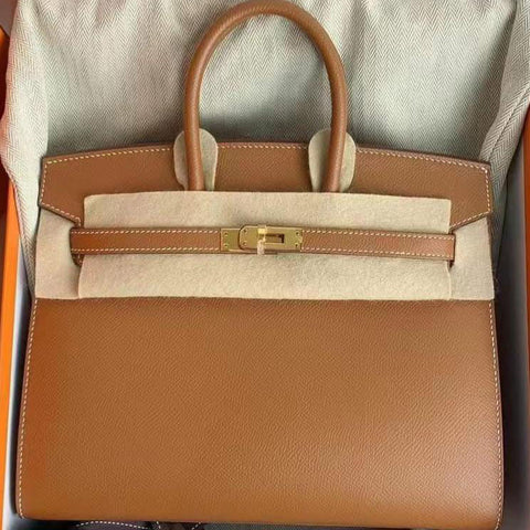 Birkin 25 Sellier Gold Epsom