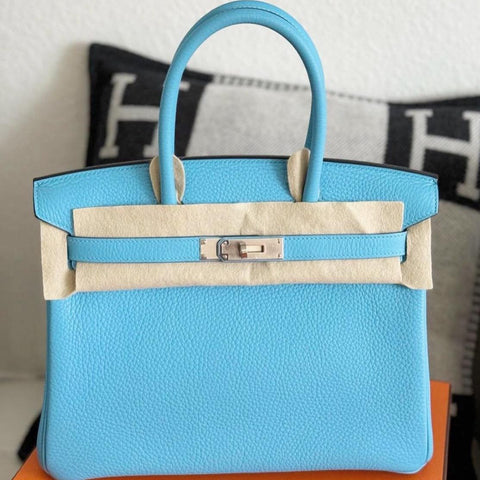 Birkin 30 Blue du Nord Togo