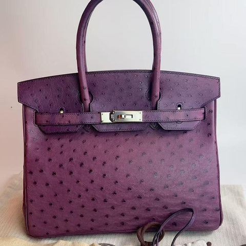 Birkin 30 Violine Ostrich