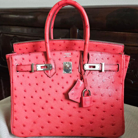 Birkin 25 Bougainvillea Ostrich