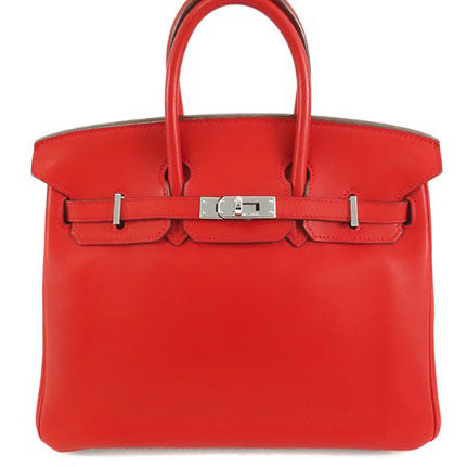 Birkin 25 Rouge Vif Swift