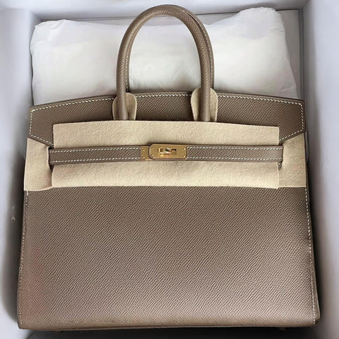 Birkin 25 Sellier Etoupe Epsom