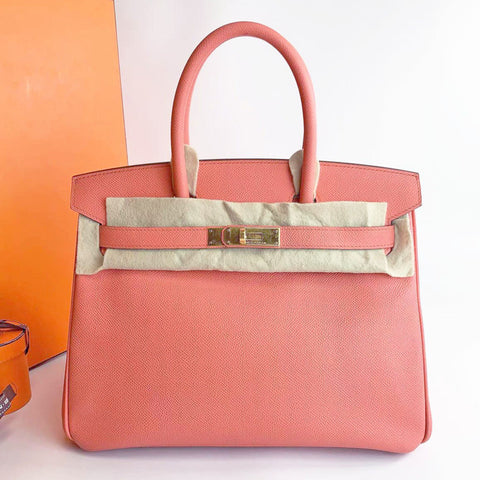Birkin 30 Flamingo Epsom