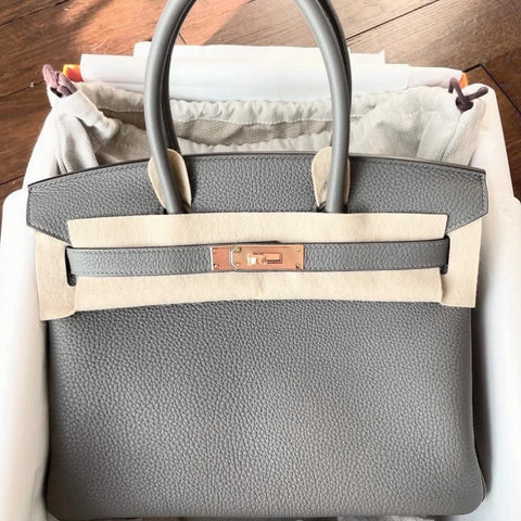 Birkin 30 Gris Meyer Togo