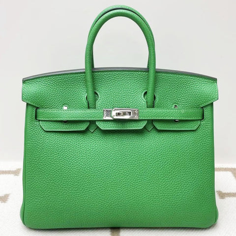 Birkin 25 Bamboo/Gold Togo