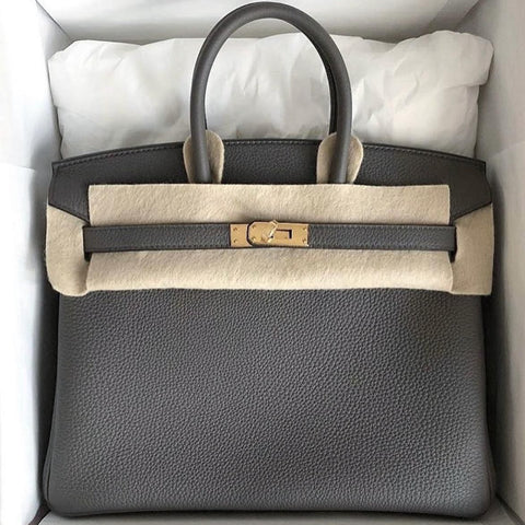Birkin 25 Etain Togo