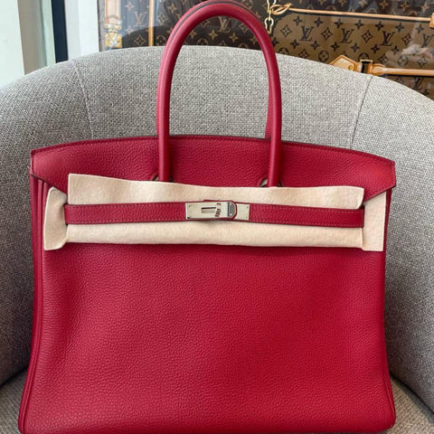 Birkin 35 Rouge Vif Togo