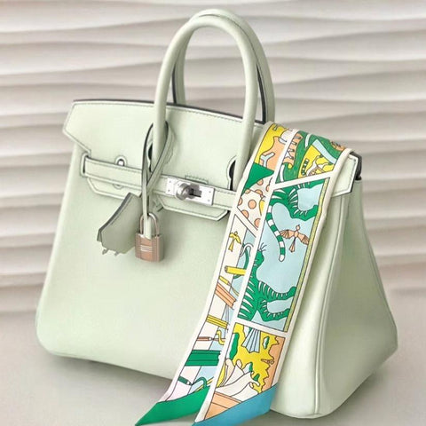 Birkin 25 Vert Fizz Swift