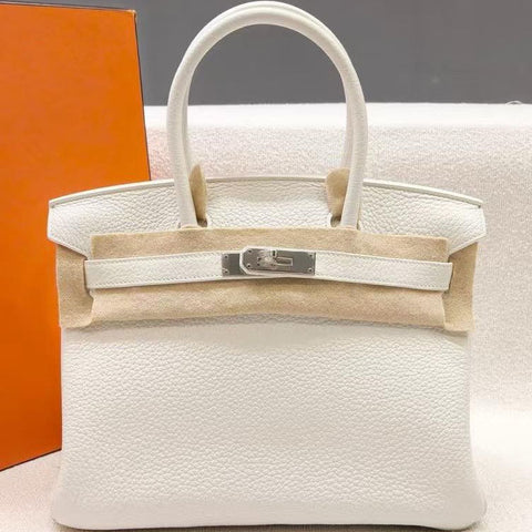Birkin 30 White Clemence
