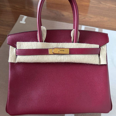 Birkin 30 Rouge Grenat Epsom
