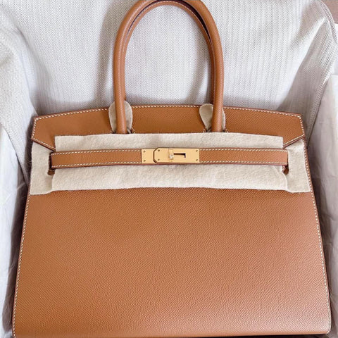 Birkin 30 Sellier Gold Epsom