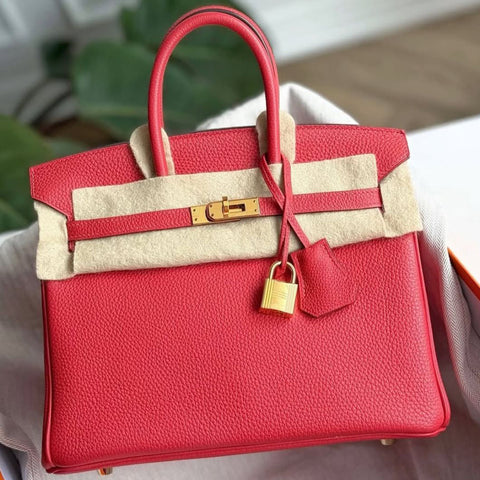 Birkin 25 Rouge Pivoine Togo