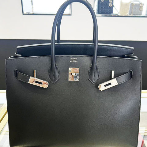 Birkin 35 Sellier Black Madame