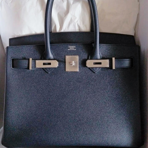 Birkin 30 Blue Indigo Epsom