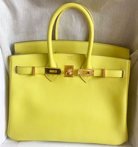 Birkin 25 Lime Swift
