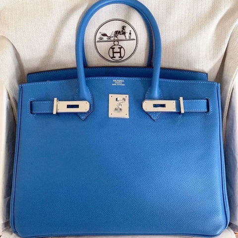 Birkin 30 Mykonos Epsom