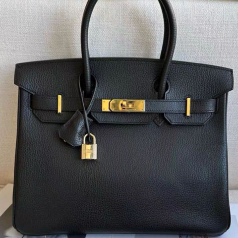 Birkin 30 Black Ardennes