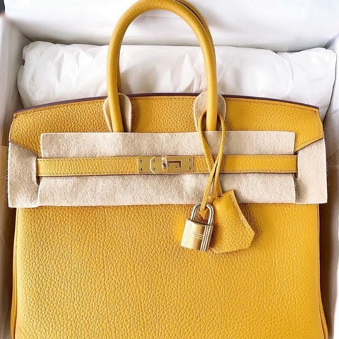 Birkin 25 Jaune Ambre Togo