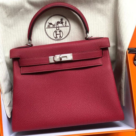 Kelly 28 Rouge Grenat Togo