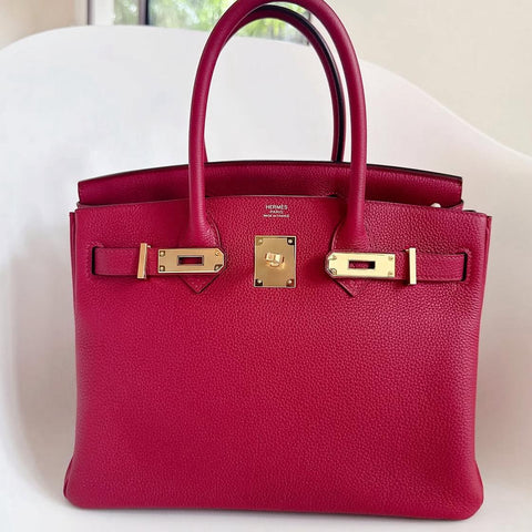 Birkin 30 Rouge Grenat Togo