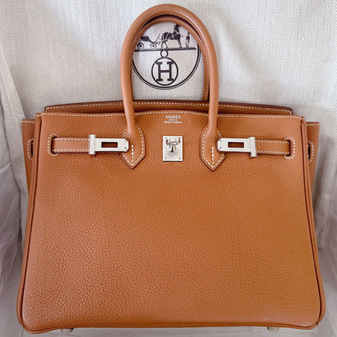 Birkin 25 Gold Togo