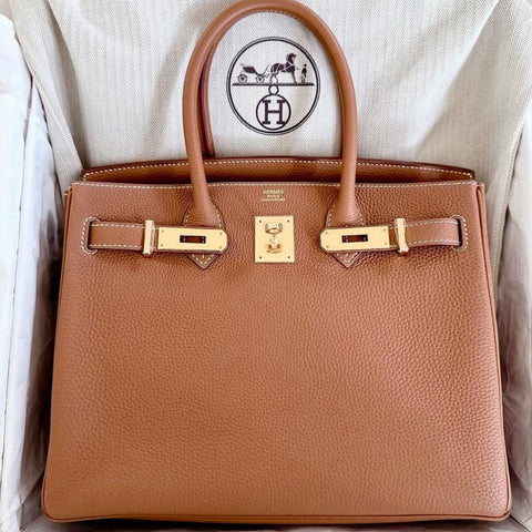 Birkin 30 Gold Togo