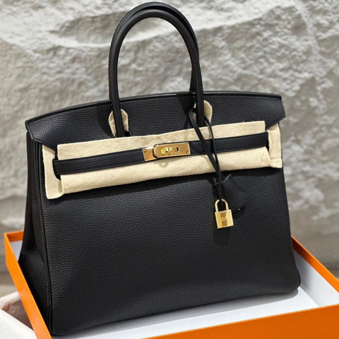 Birkin 35 Black Togo