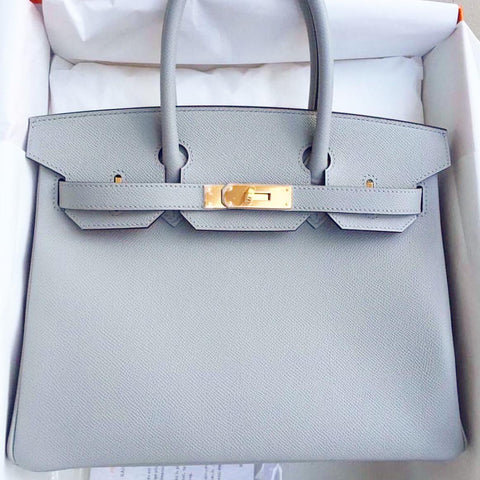 Birkin 30 Blue Glacier Epsom