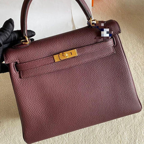 Kelly 25 Bordeaux Togo