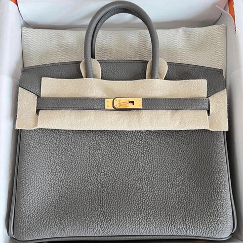 Birkin 25 Gris Meyer Togo