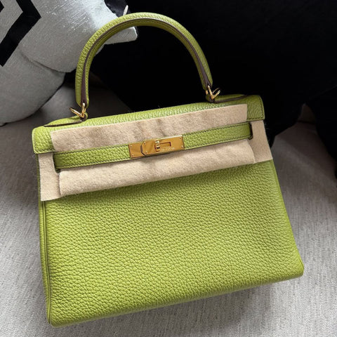 Kelly 28 Vert Anis Togo