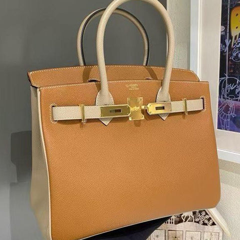 Birkin 30 Gold/Trench Epsom