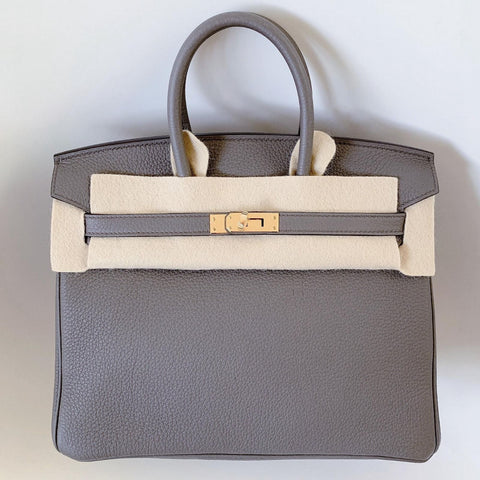 Birkin 25 Etain Togo