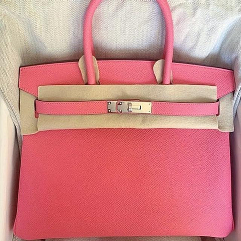 Birkin 30 Rose Azalee Epsom
