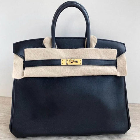 Birkin 25 Black Swift