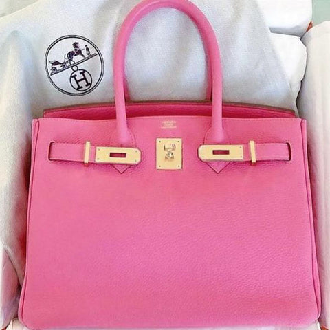 Birkin 30 Rose Lipstick Togo
