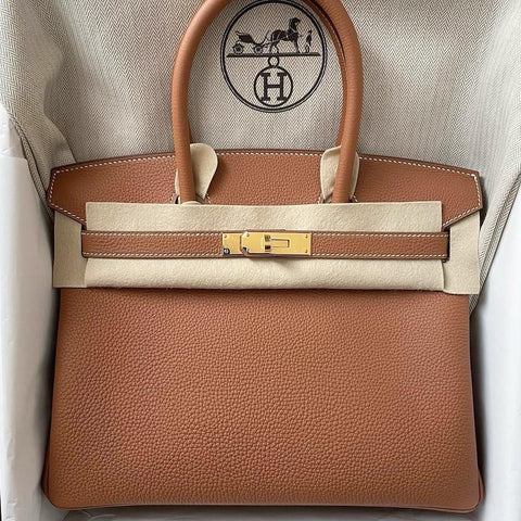 Birkin 30 Gold Togo
