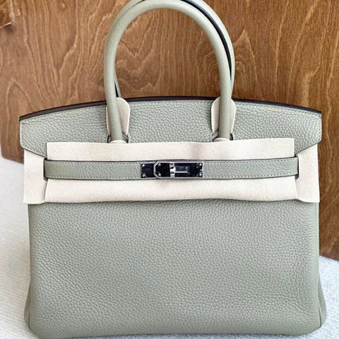 Birkin 30 Sauge Clemence