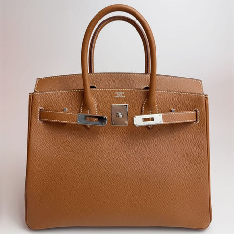 Birkin 30 Gold Epsom
